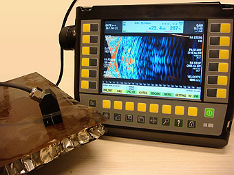 Phased Array testing of honeycomb